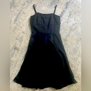 WHBM Elegant Black Dress Size 6 Perfect LBD foe Coffee and Thee
